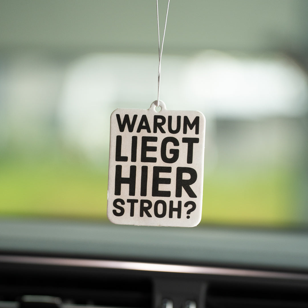 Warum Liegt Hier Stroh